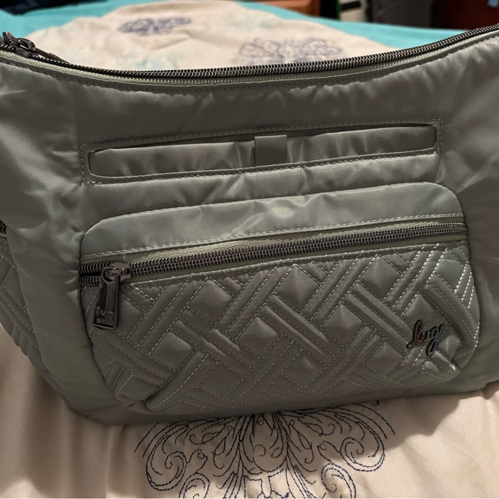 Lug Cha Cha Sage Green Crossbody Bag